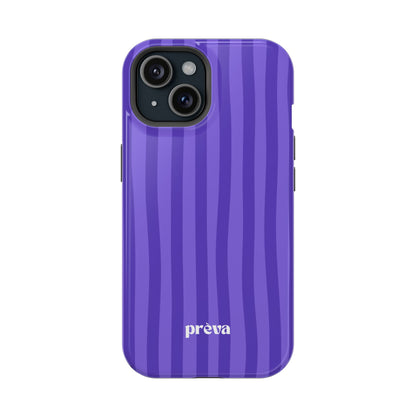 Dark Purple Stripes Phone Case