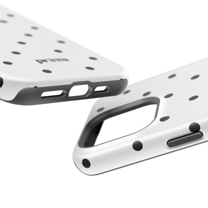 B&W polka dots Phone Case