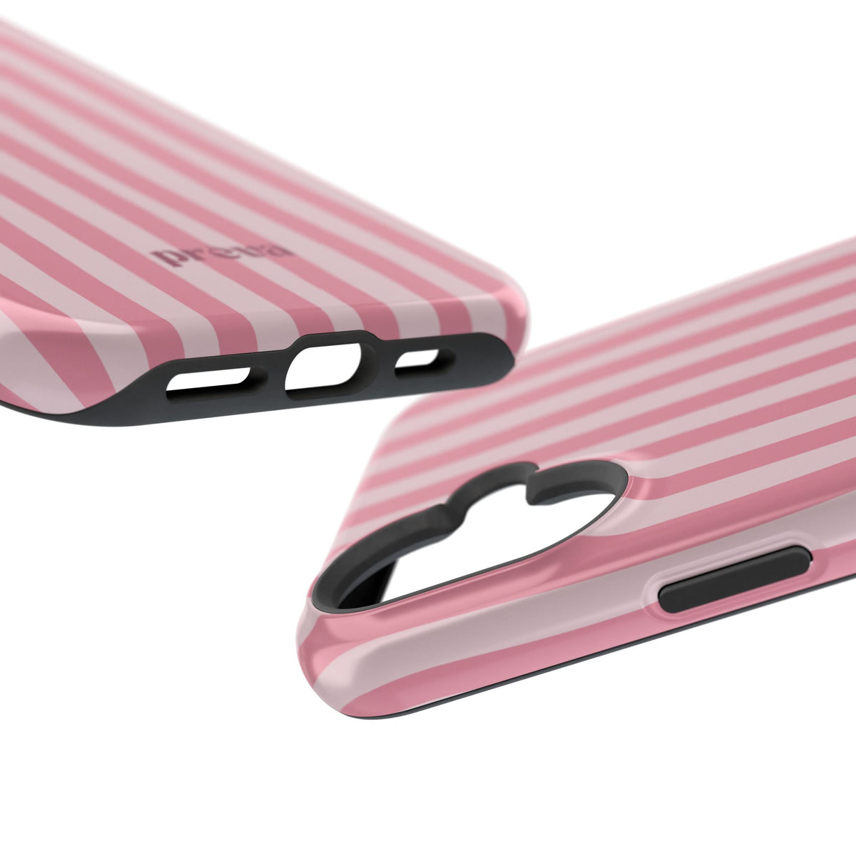 Pink Striped Phone Case