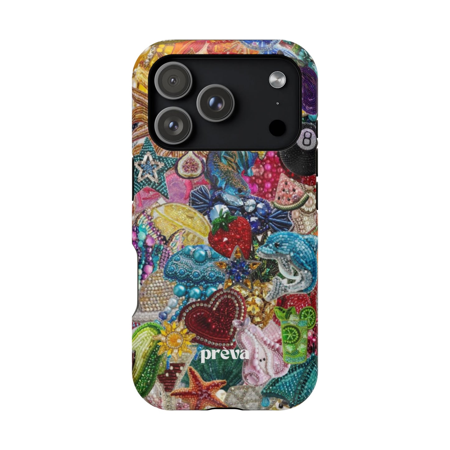 Colorful Rhinestone Phone Case