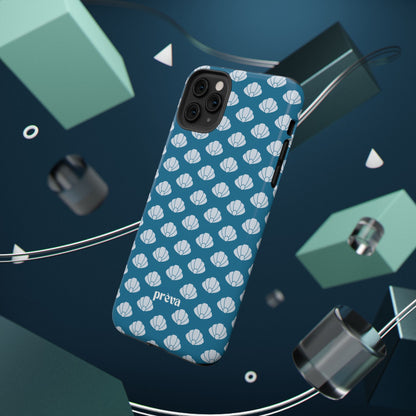 Shellfull teal Phone Case