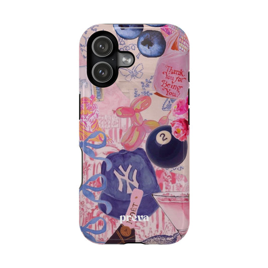Retro 8 Ball Collage Phone Case