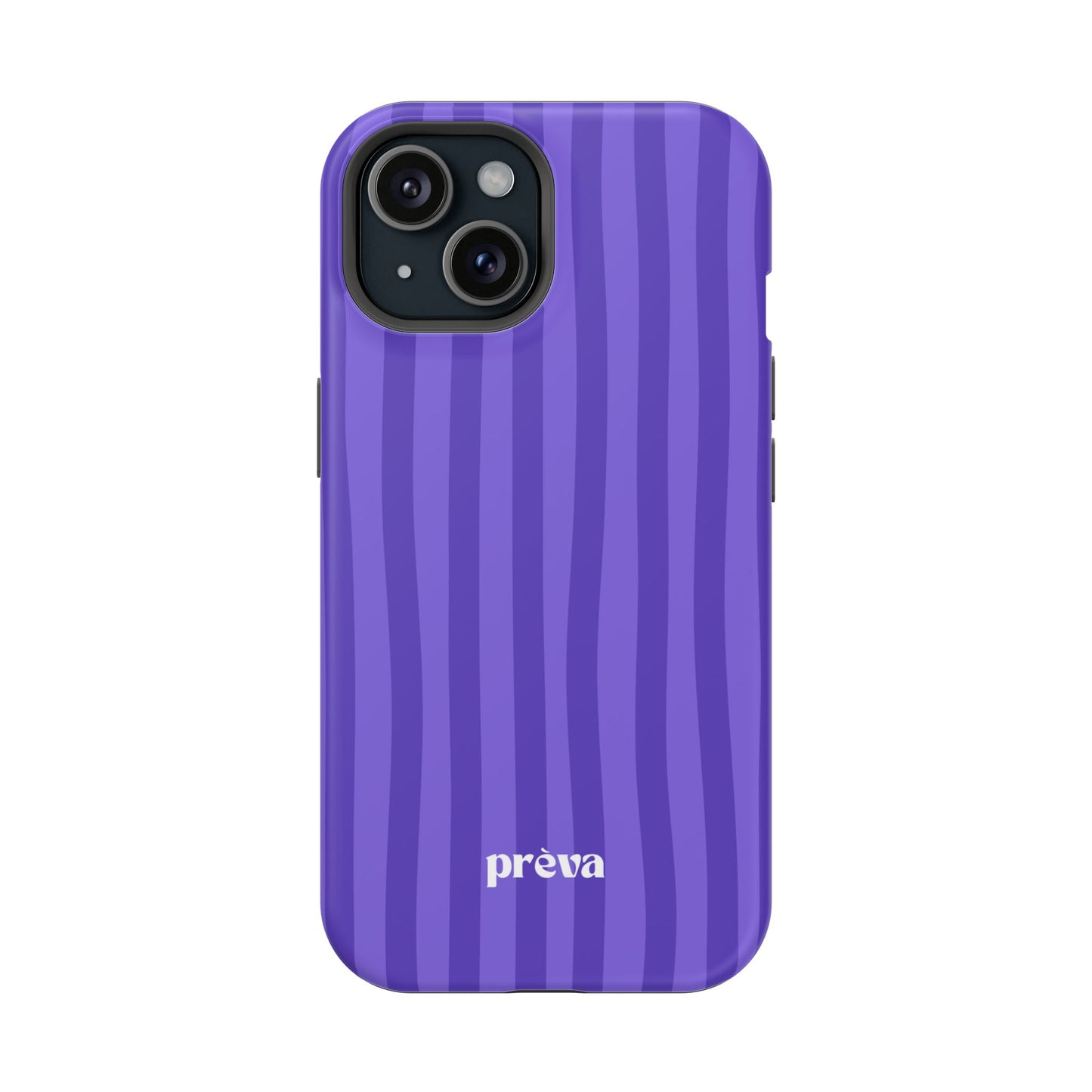 Dark Purple Stripes Phone Case