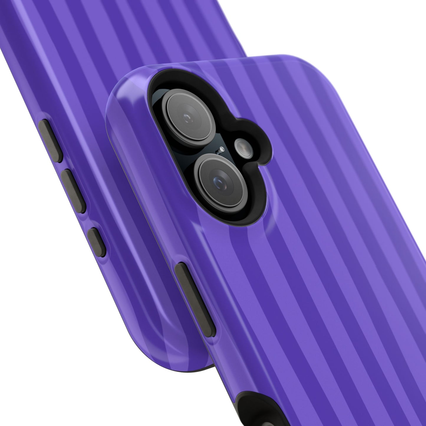 Dark Purple Stripes Phone Case