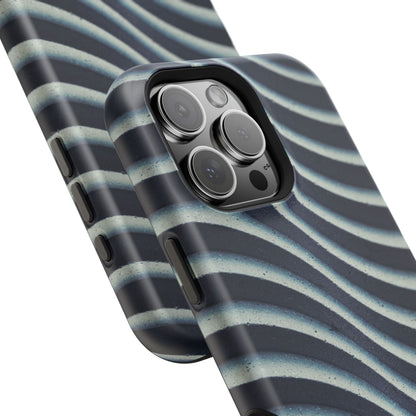 Navy Waves Phone Case