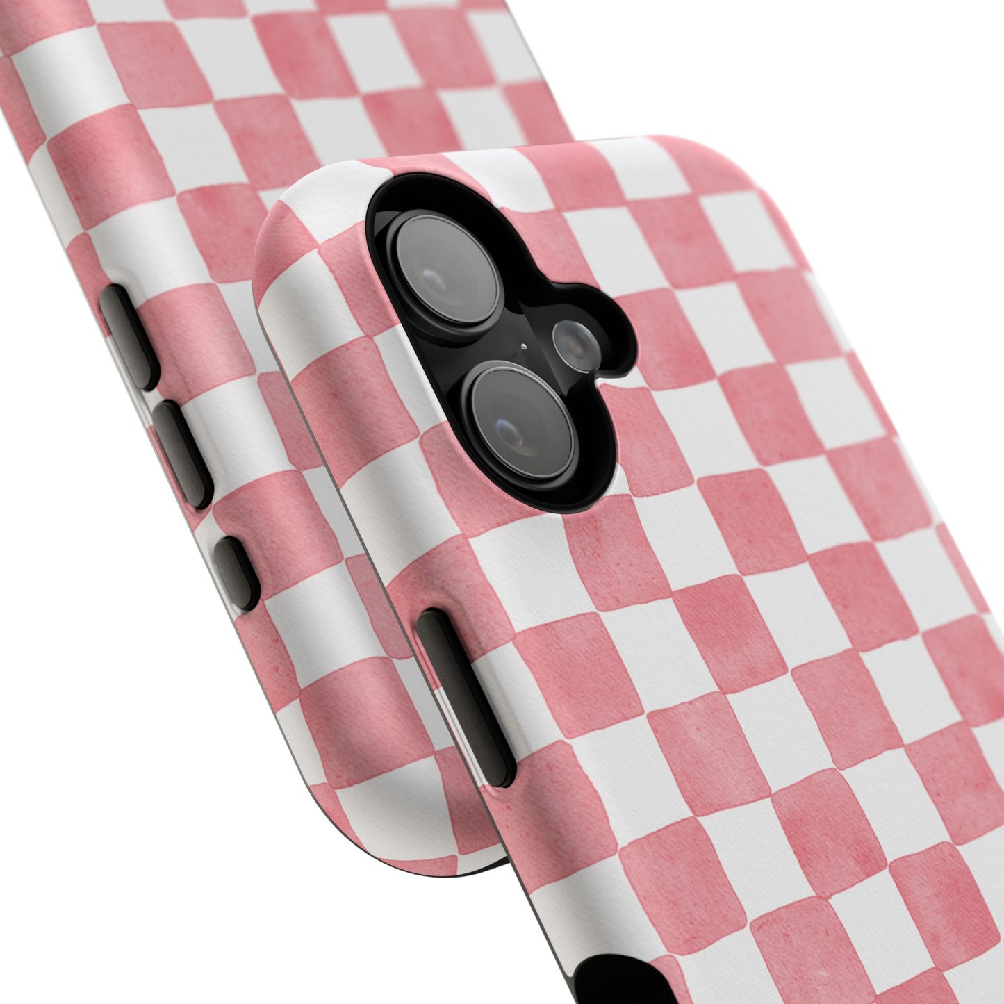 Pink Checkers Phone Case