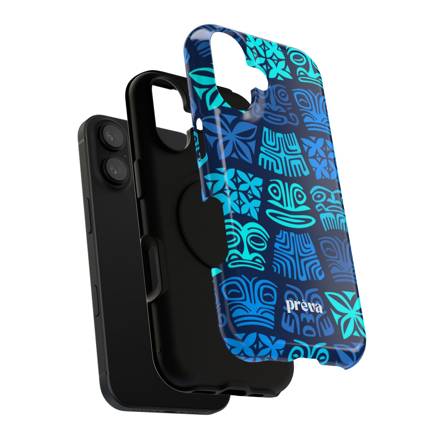 Blue Tiki Phone Case