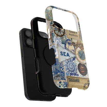 Neutral Travel Collage Phone Case