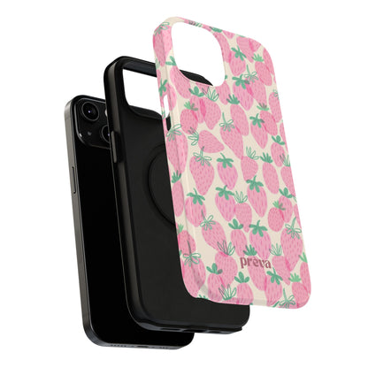 Pink Strawberry Phone Case