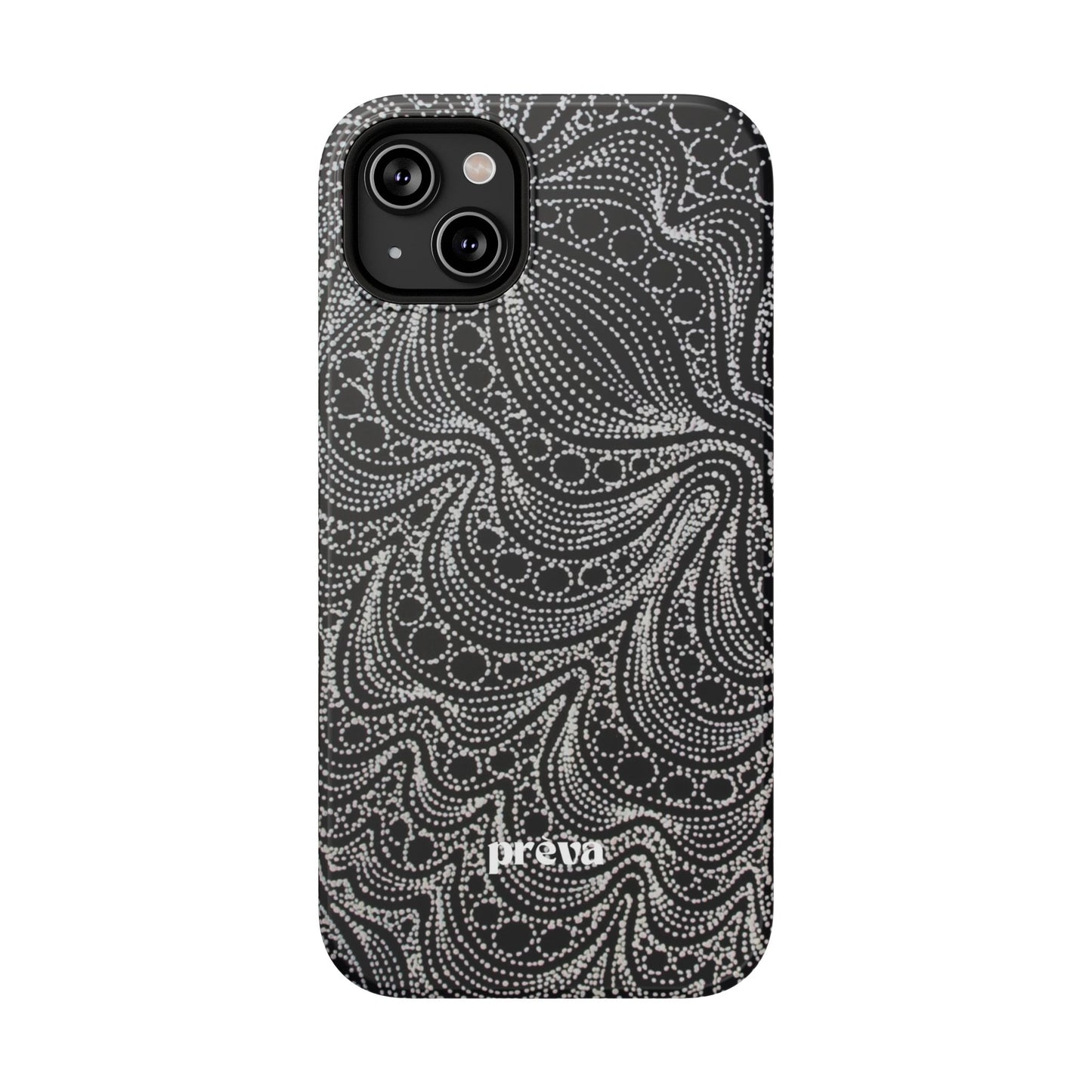 Abstract Midnight Lace Phone Case