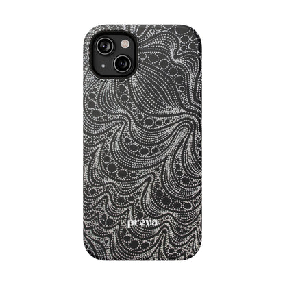 Abstract Midnight Lace Phone Case