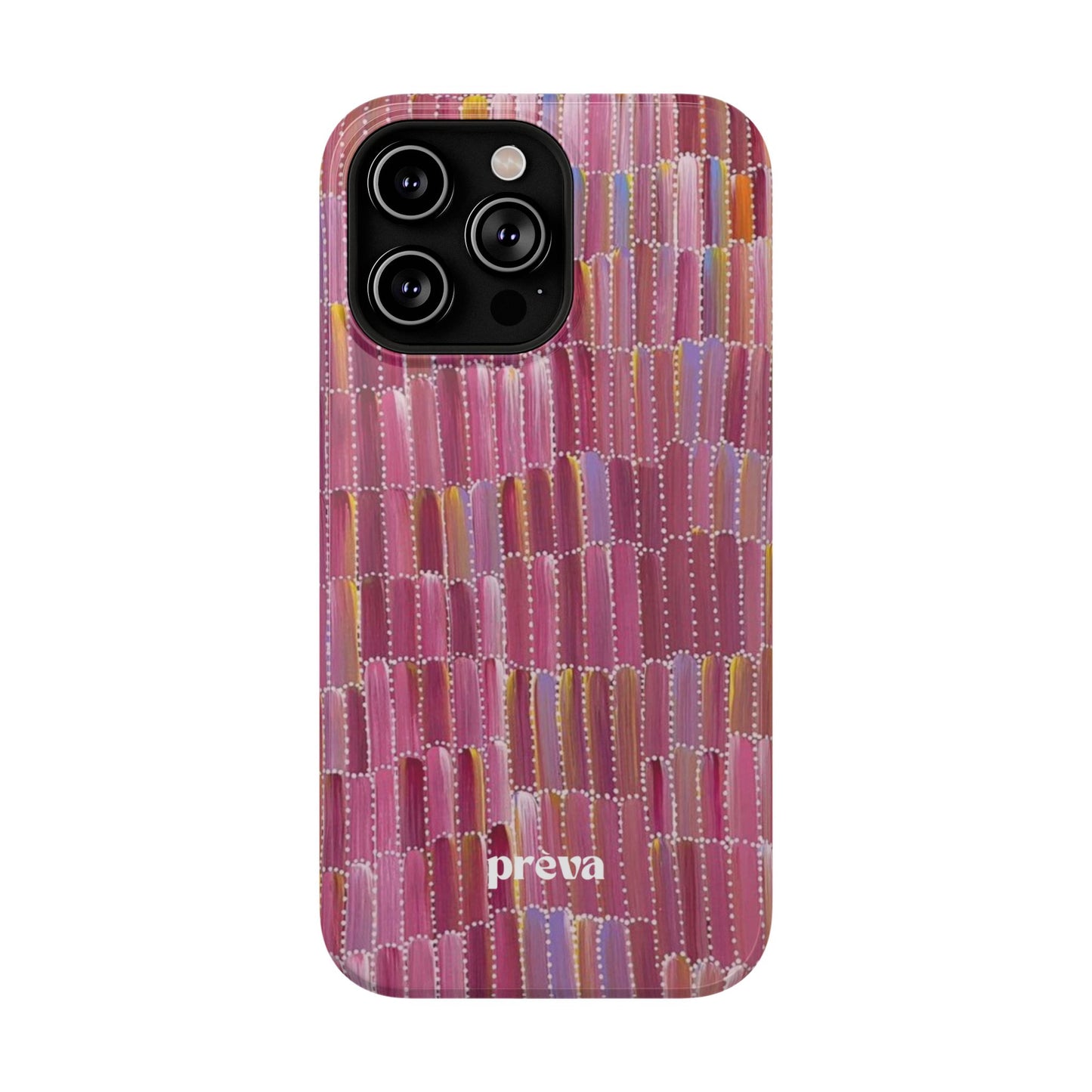 Pink Brushstroke Phone Case