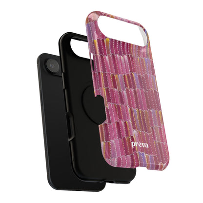 Pink Brushstroke Phone Case