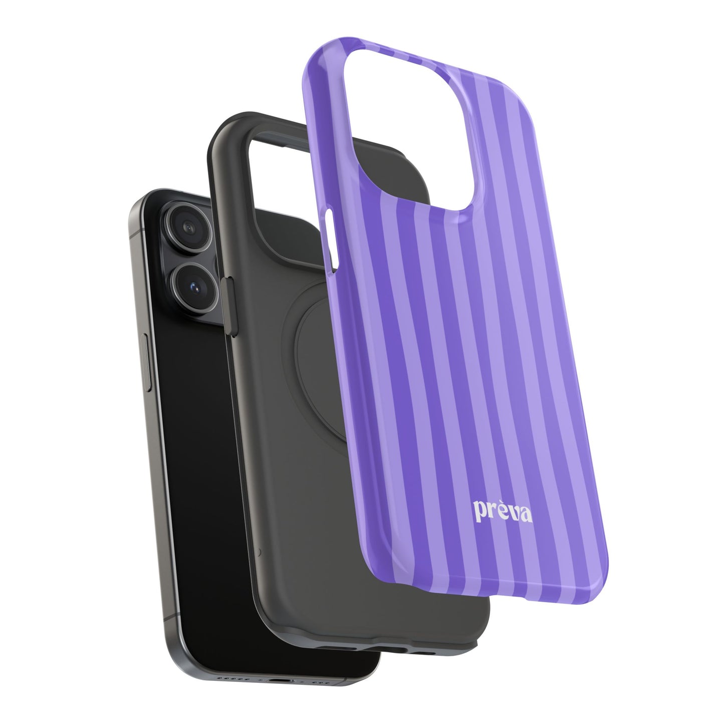 Lavender Stripes Phone Case
