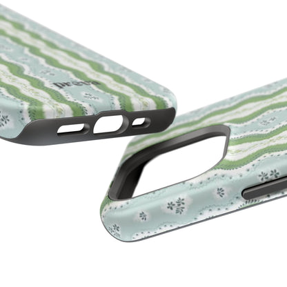 Green Waves Phone Case