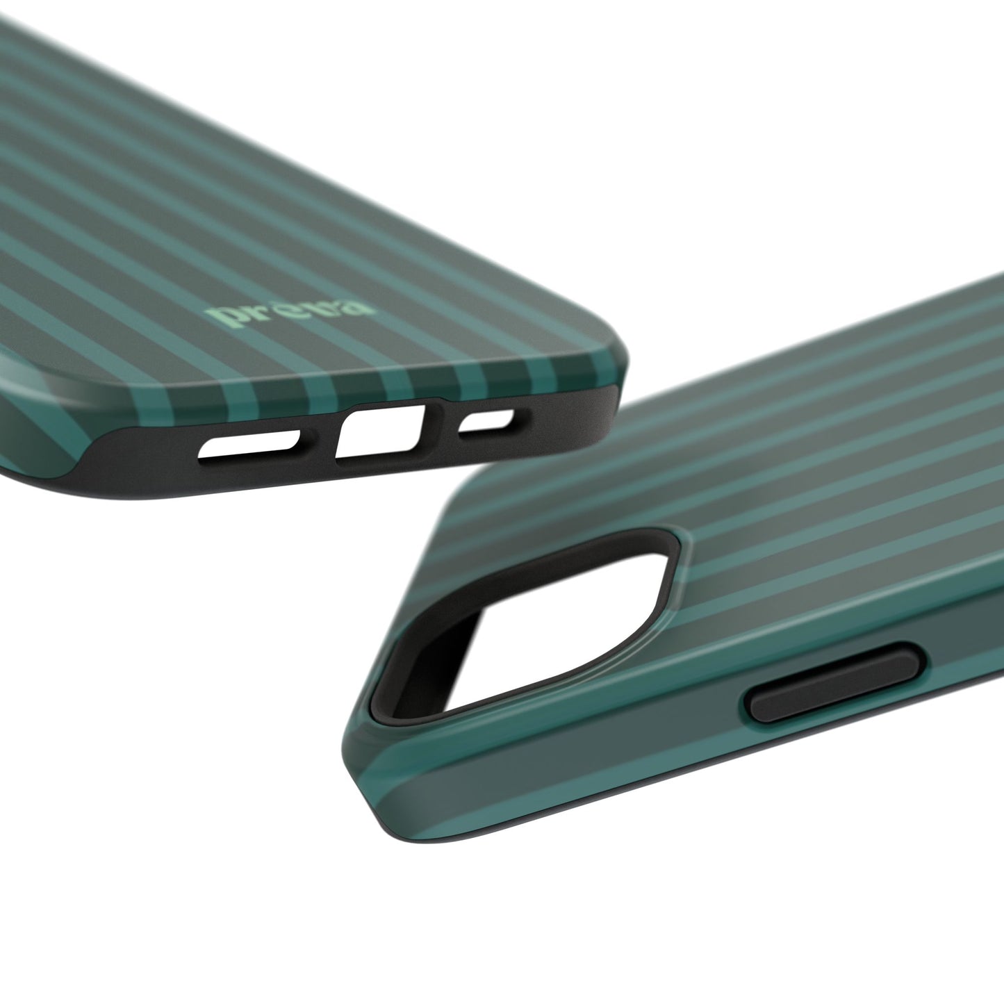 Striped Green Phone Case