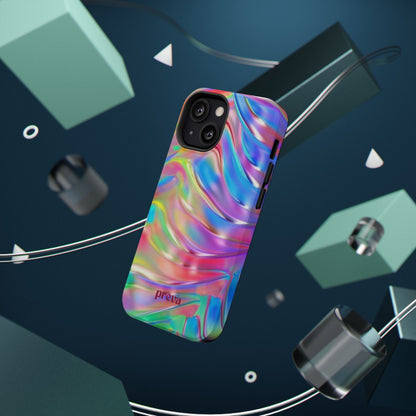 Iridescent Swirl Phone Case