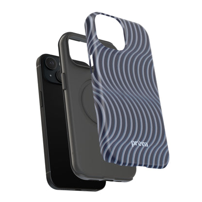 Wavy Navy Phone Case