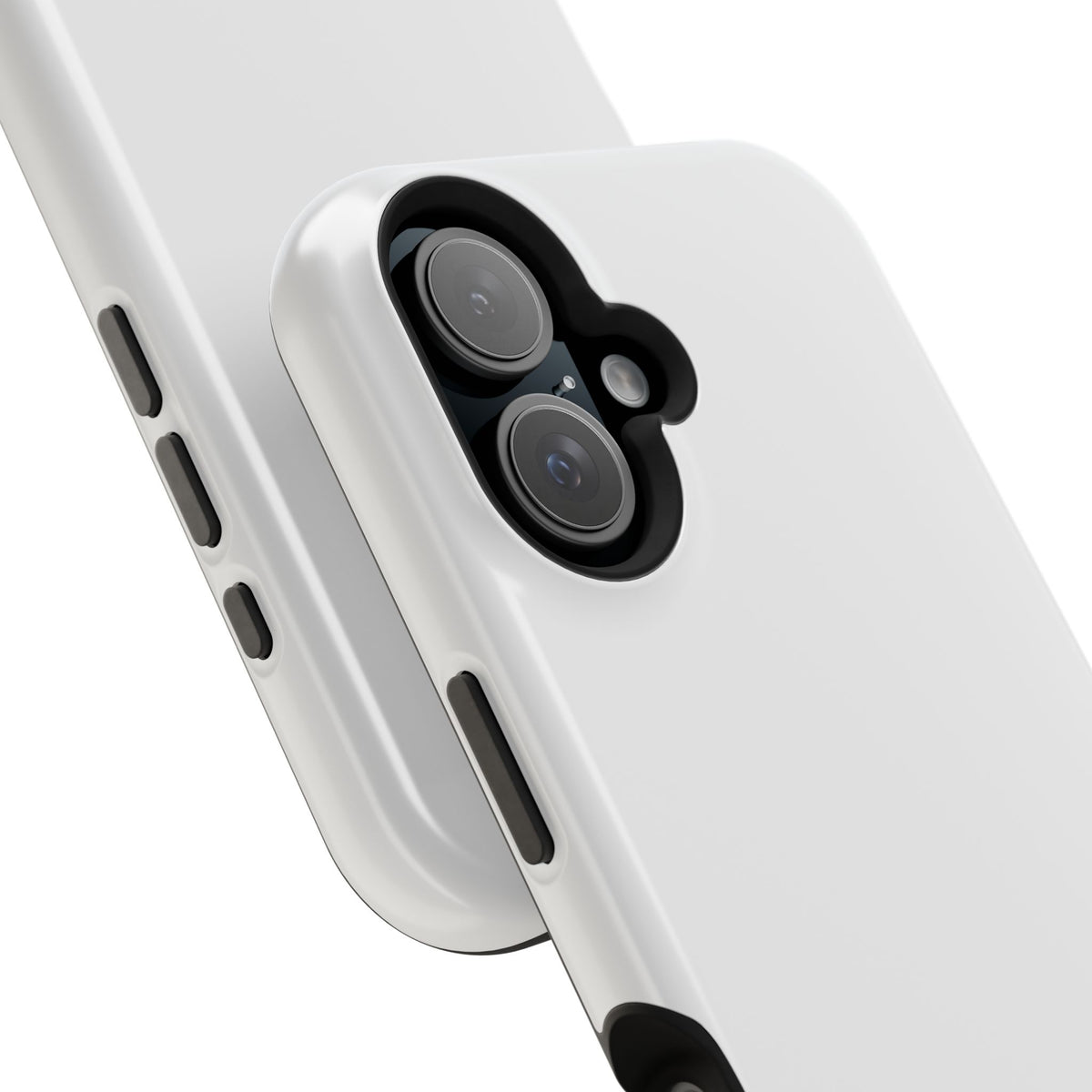 White & Grey Phone Case