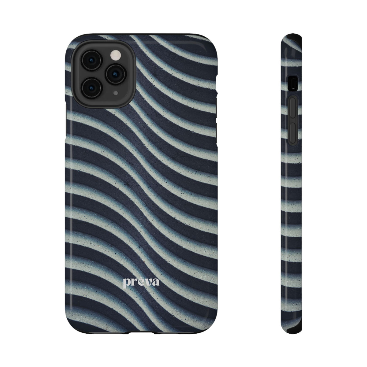 Navy Waves Phone Case
