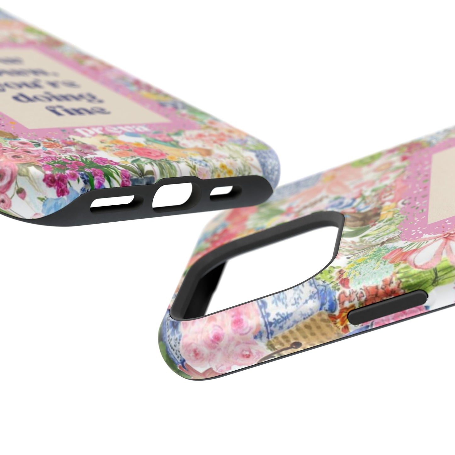 Slow Down Flowers x notsoken Phone Case