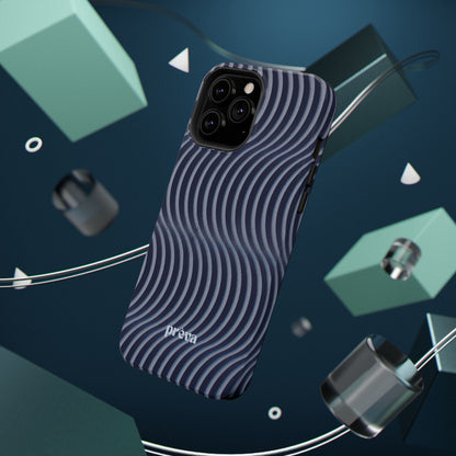 Wavy Navy Phone Case