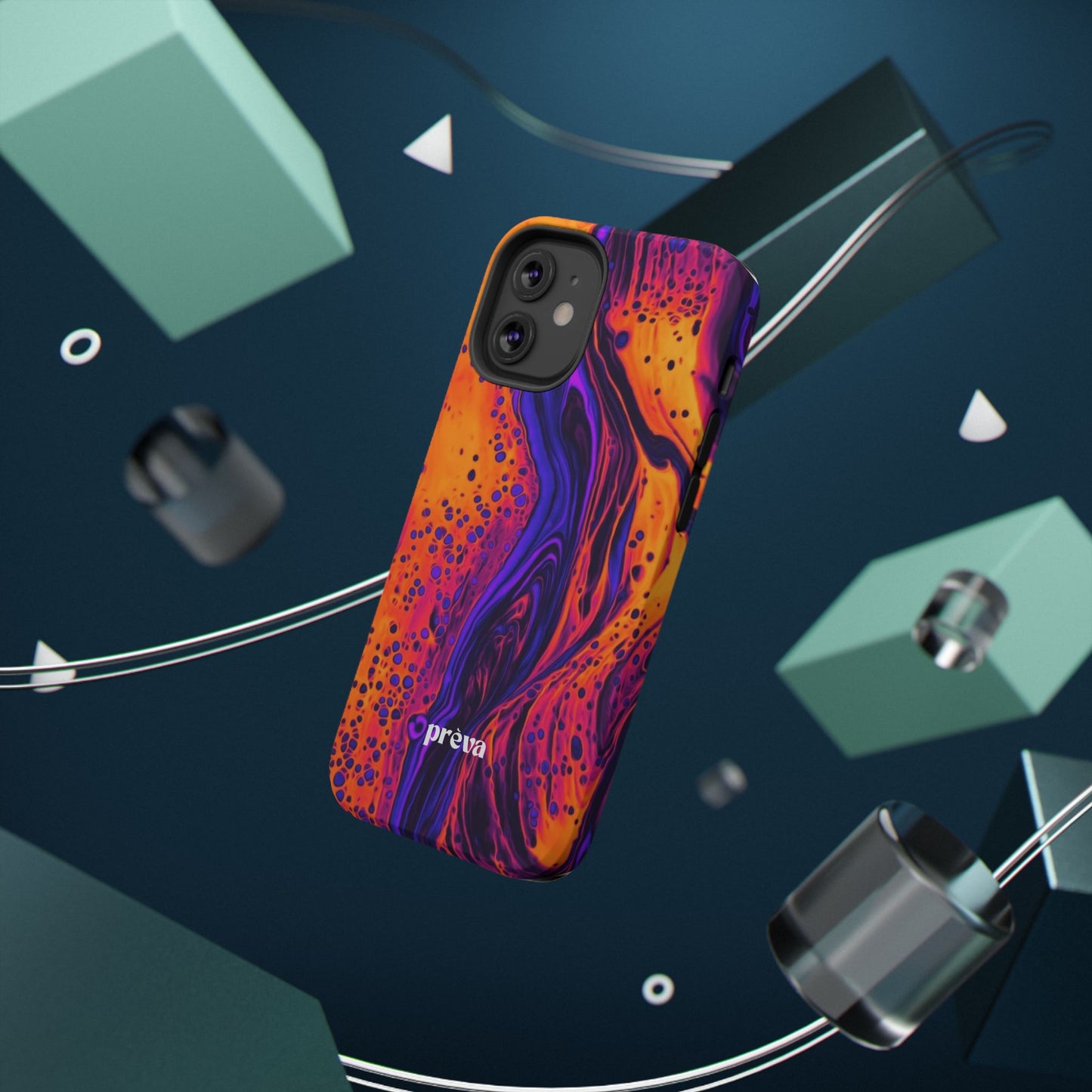 Orange & Purple Phone Case