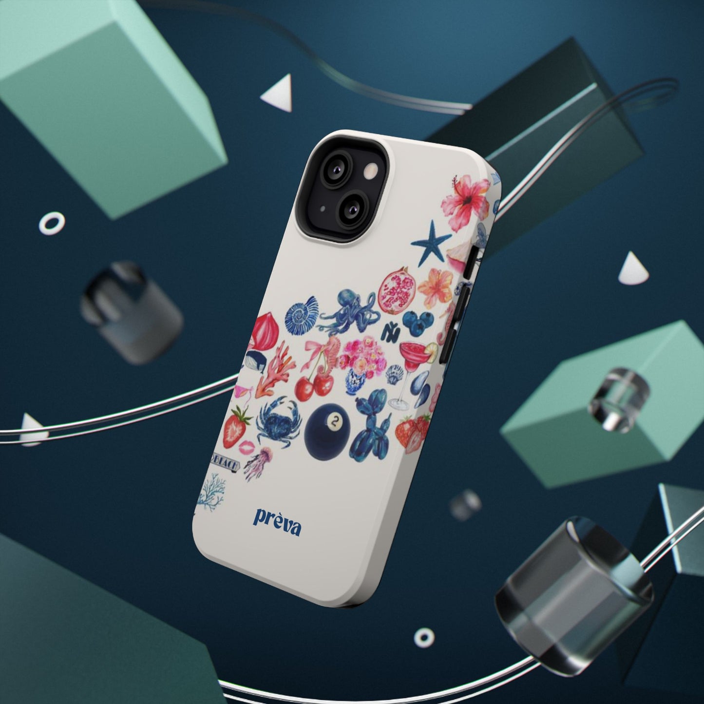 Collage Wave Phone Case