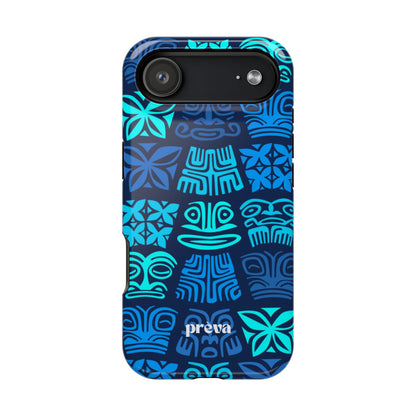 Blue Tiki Phone Case