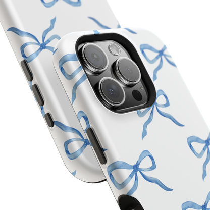 Blue Bow Phone Case