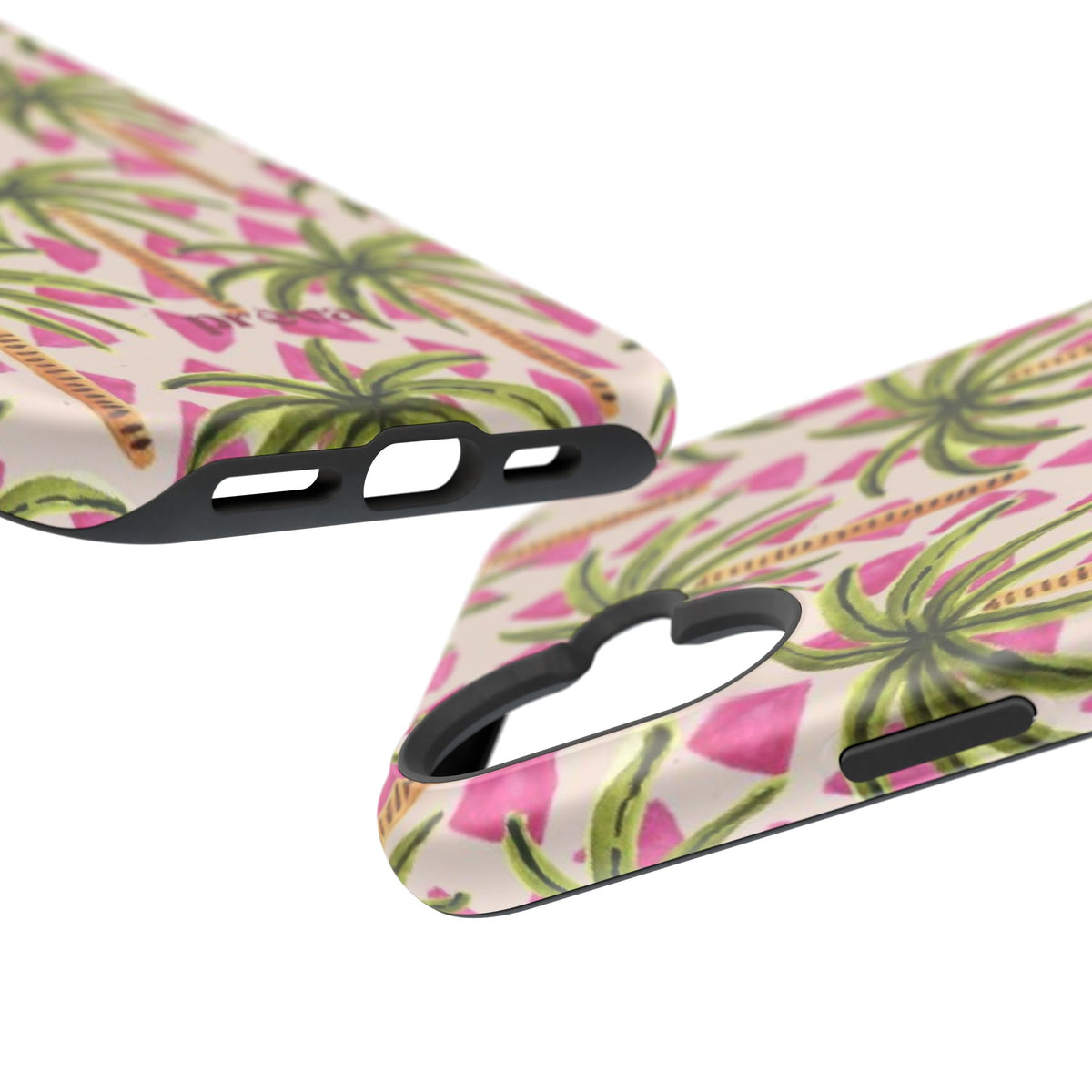 Phone Case — Pink Palm Tree Impact-Resistant Protector