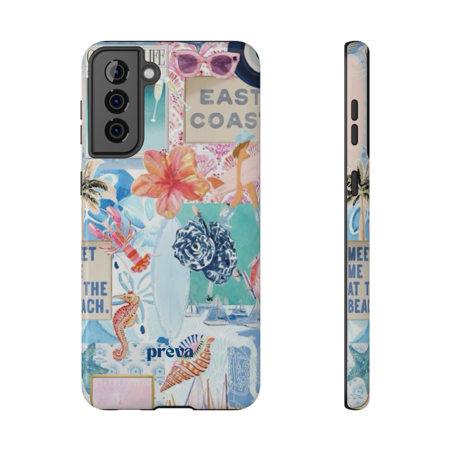 East Coast Collage Phone Case