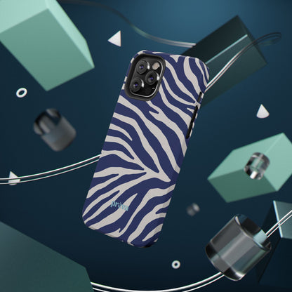 Blue Zebra Phone Case