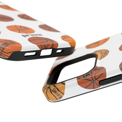 White Basketball Phone Case