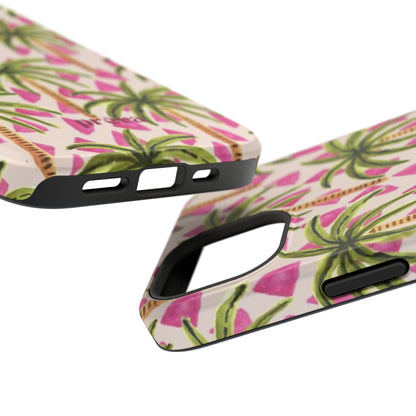 Phone Case — Pink Palm Tree Impact-Resistant Protector