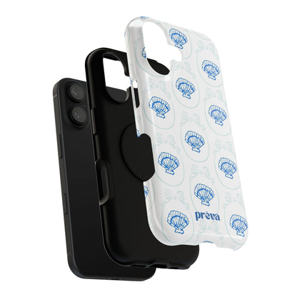 Fancy Teal Shell Phone Case