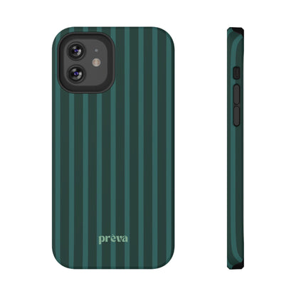 Striped Green Phone Case