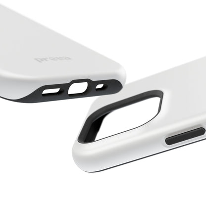 White & Grey Phone Case