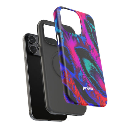 Neon Swirl Phone Case