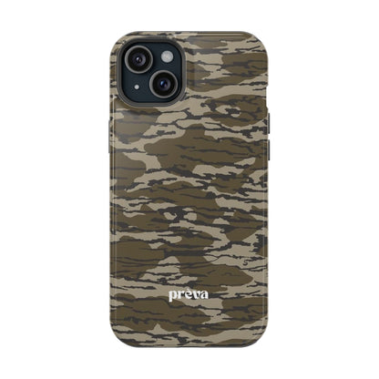 Camo Impact-Resistant Phone Case — Military Green Rugged Protection
