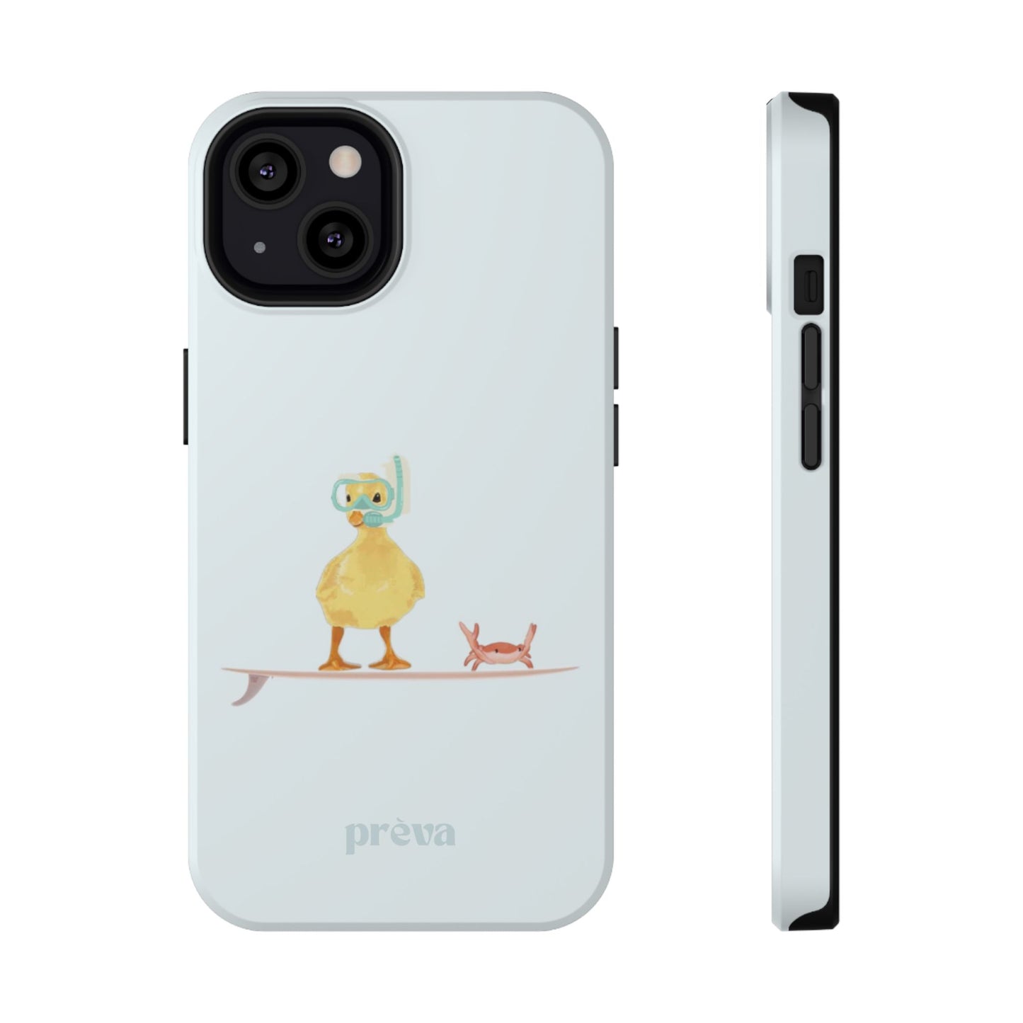 Scuba Duck Stripes Phone Case