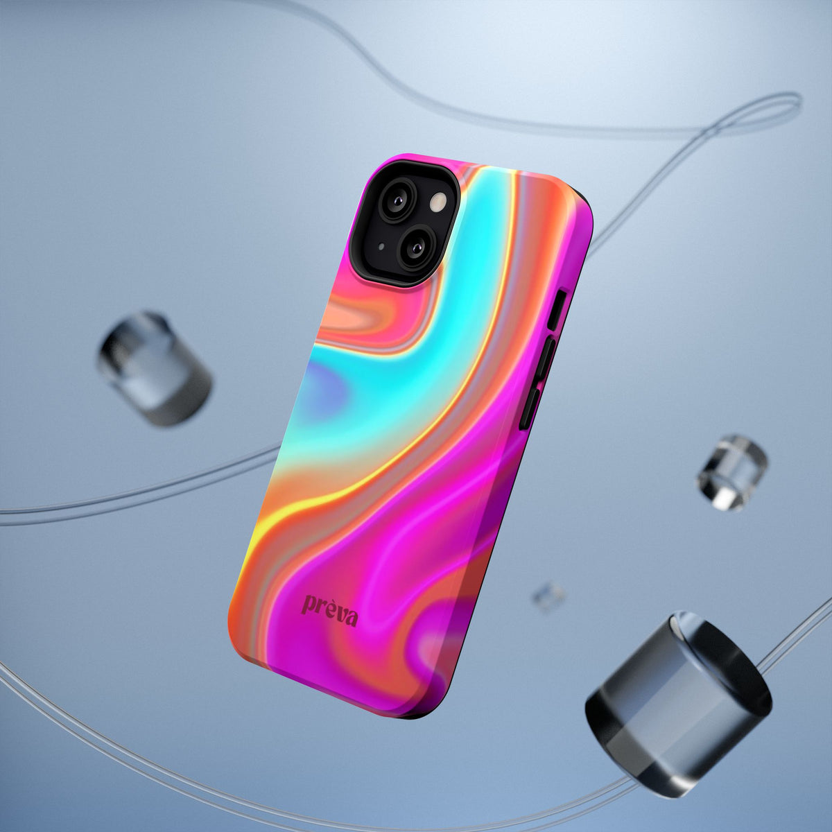 Iridescent Swirl Phone Case
