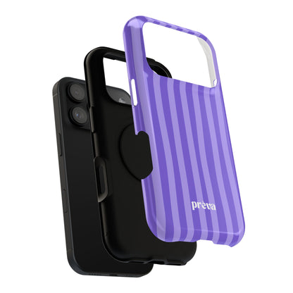Lavender Stripes Phone Case