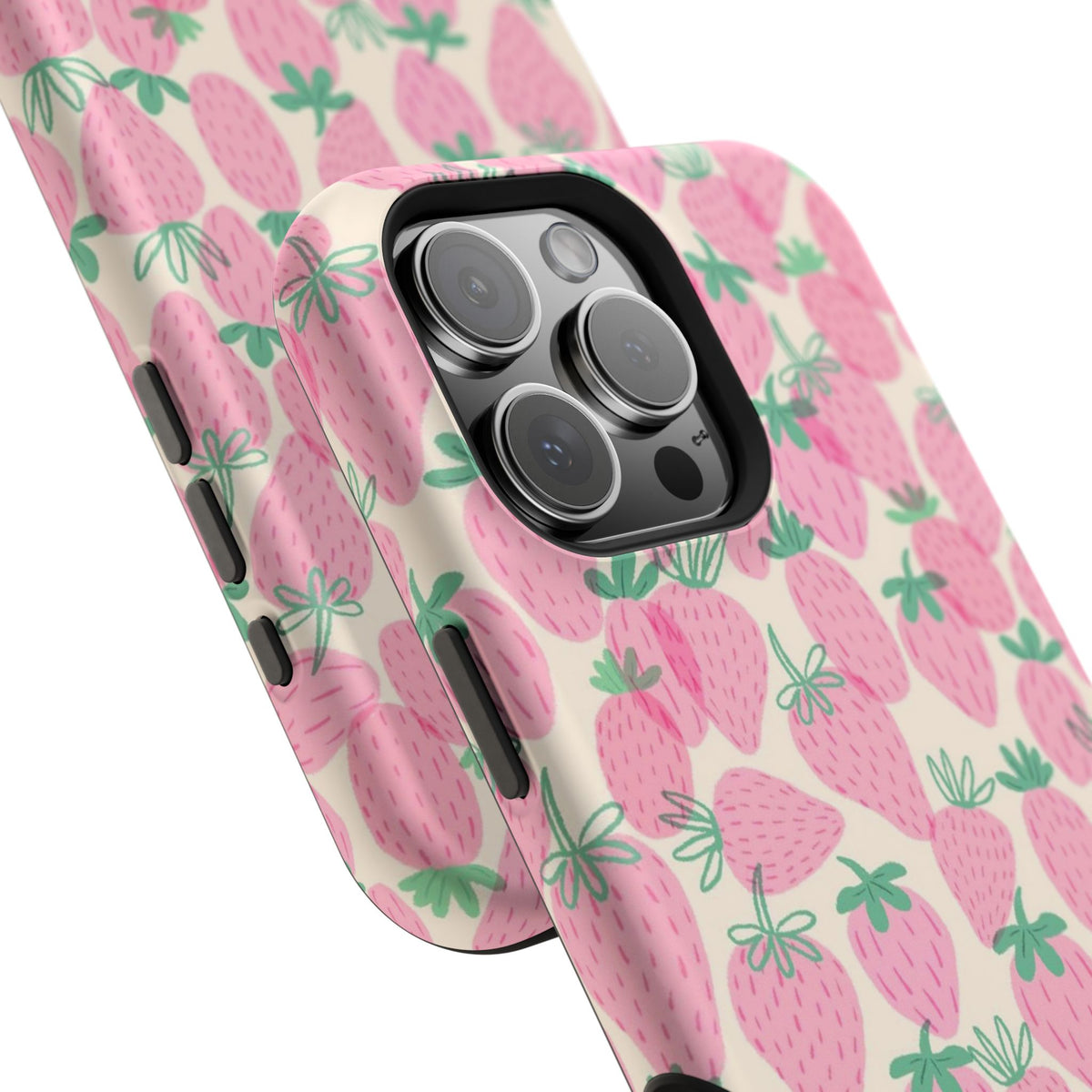Pink Strawberry Phone Case