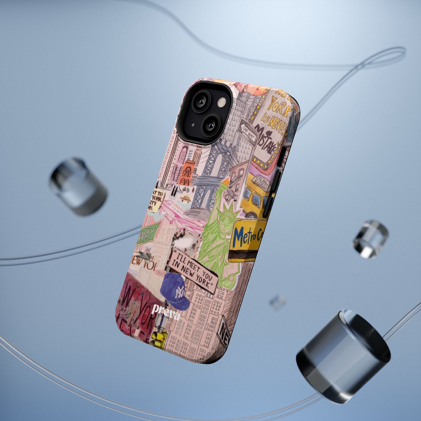 New York Collage Phone Case