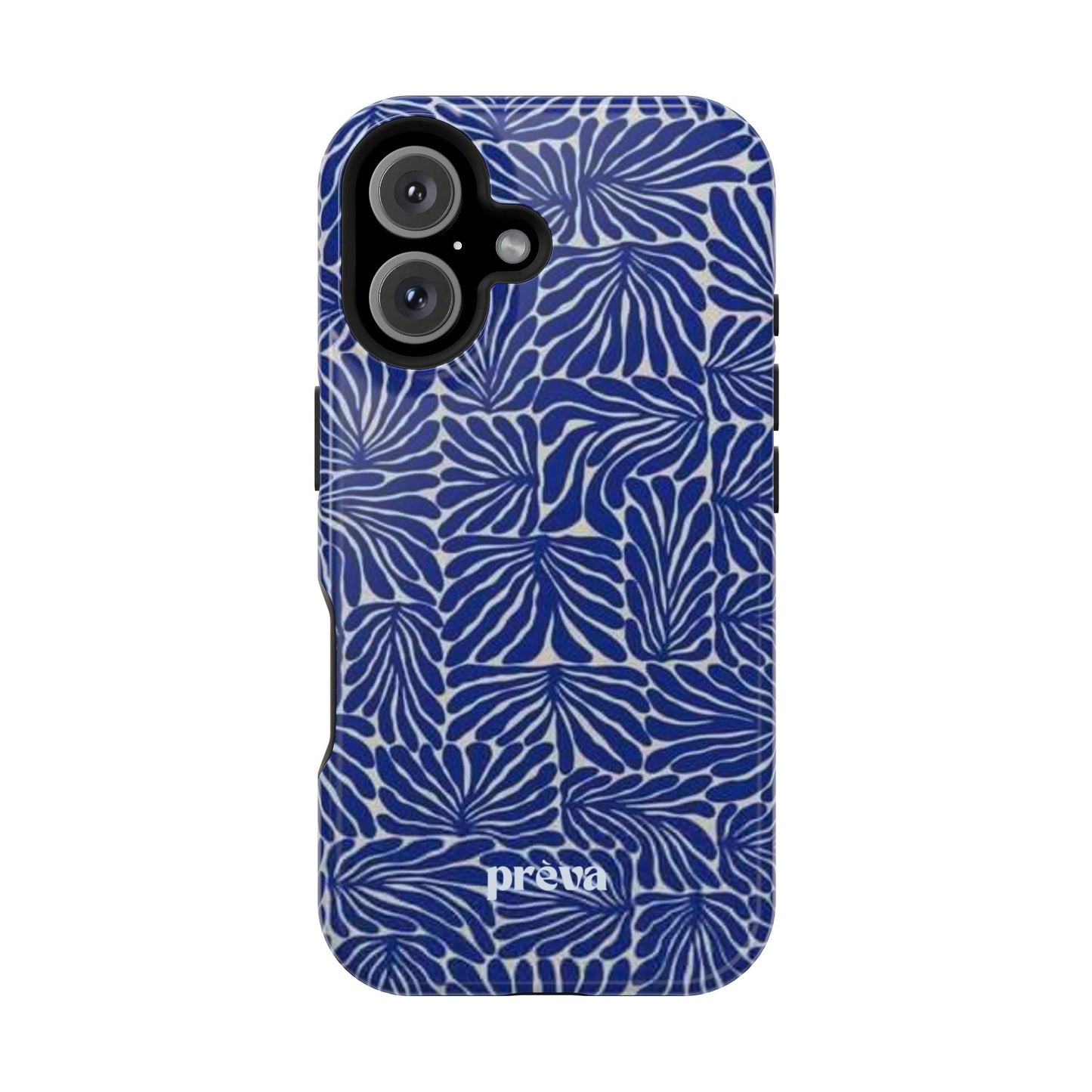 Blue Abstract Greek Phone Case