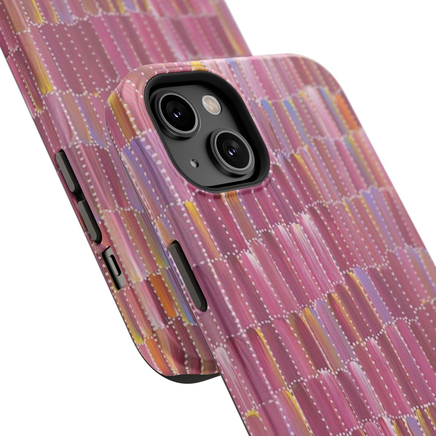 Pink Brushstroke Phone Case