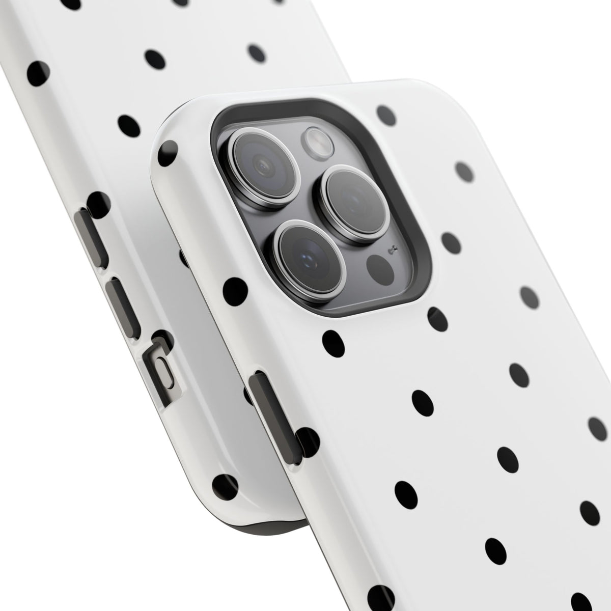 B&W polka dots Phone Case