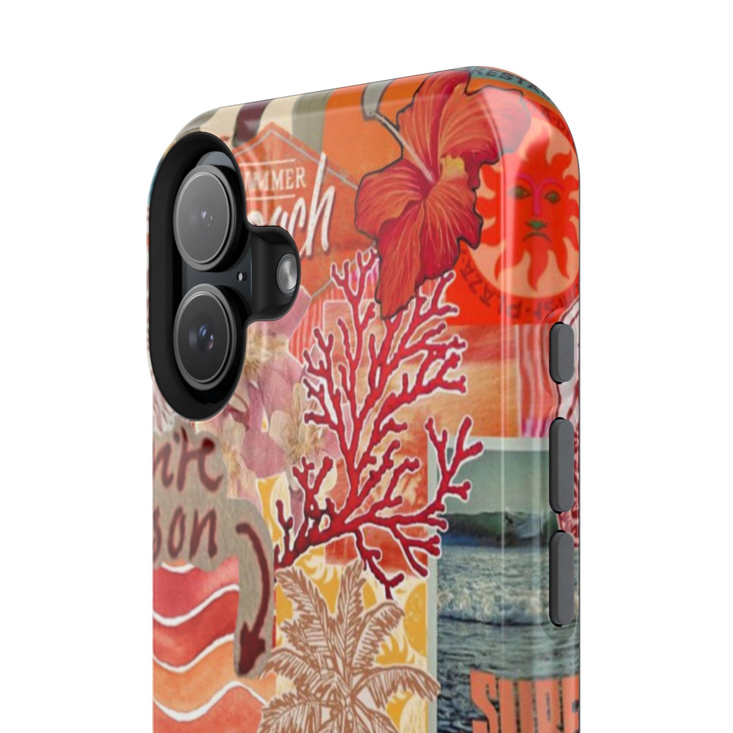 Vintage Floral Collage Phone Case