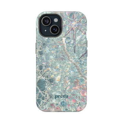 Marbled Seafoam Impact-Resistant Phone Case